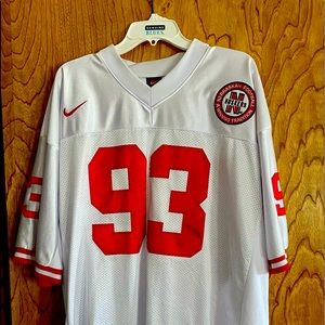 Nebraska Cornhuskers 93 Ndamukong Suh 93 Nike Jersey